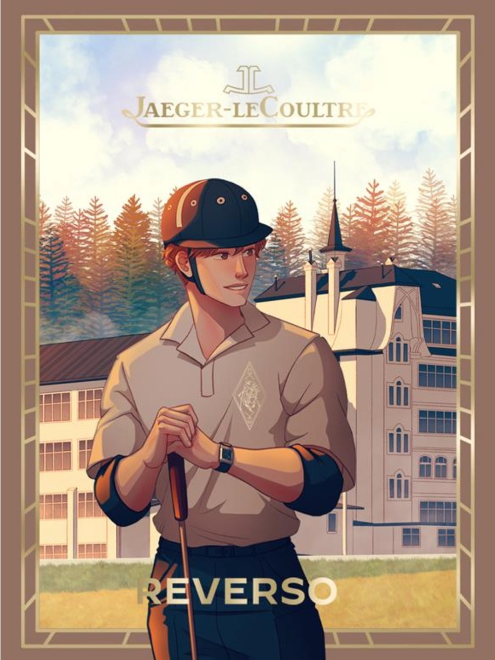 Jaeger-LeCoultre Reverso comic book by OliveCoat